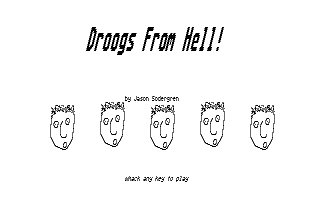 Droogs from Hell! atari screenshot
